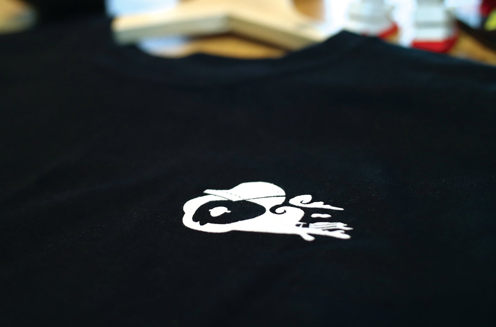 Basic Logo Shirt (Black and White)